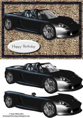 Birthday Sports Car