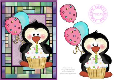 Penguin Birthday Balloons