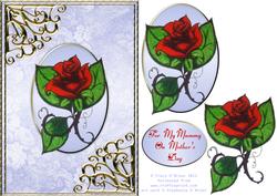 Red Rose for Mummy