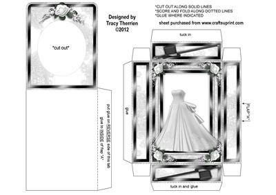 Satin-lace Door Hanger Gift Box