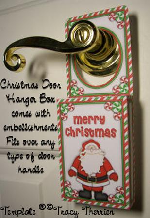 Christmas Door Hanger Gift Box Kit 1