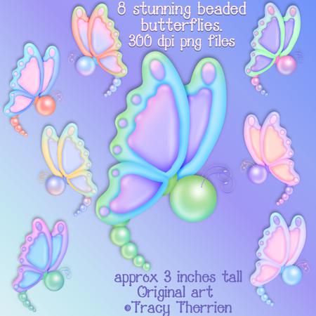 Beaded Butterflies