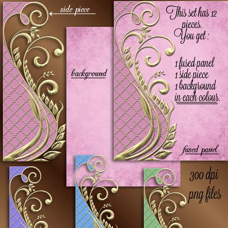 Luxurious Lacy Swirl Sides