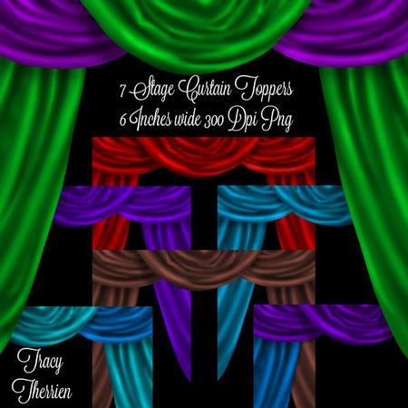 Stage Curtain Toppers