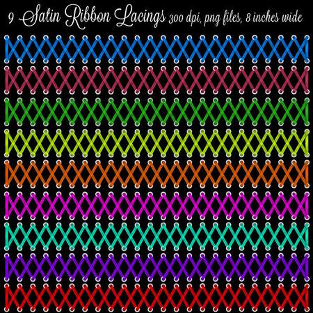 Satin Ribbon Lacings