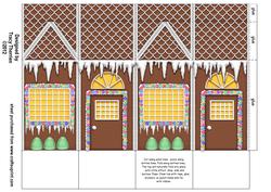 Gingerbread House Milk Box