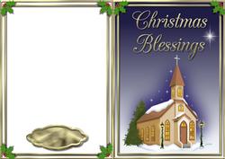 Christmas Church Card