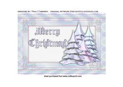 Fantasy Christmas Trees Card Front