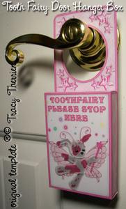 Pink Toothfairy Door Hanger Box