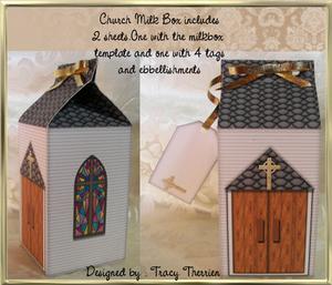 Church Style Milk Box
