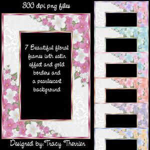 Lush Blossom Frames