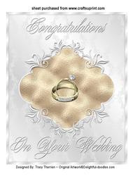 With This Ring Wedding Card