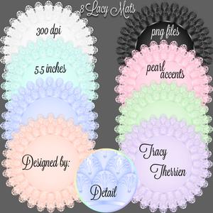 Lacy Doily Mats