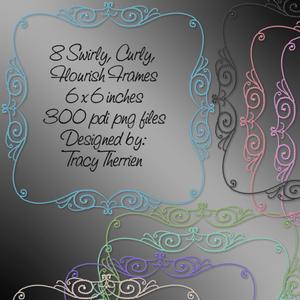 Pearl Flourish Frames