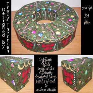 Wreath Treat Boxes