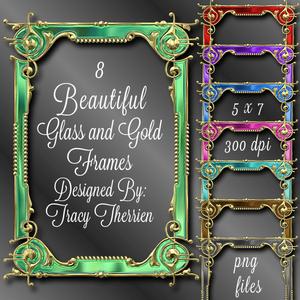 Glass and Gold Frames
