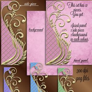 Luxurious Lacy Swirl Sides