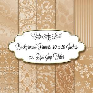 Cafe Au Lait Backgrounds