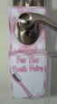 Pink Tooth Fairy Door Hanger Box