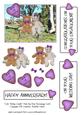Cute Outback Teddy Couple Step by Step Card Front