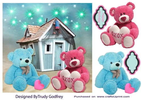 Teddies At The Beach