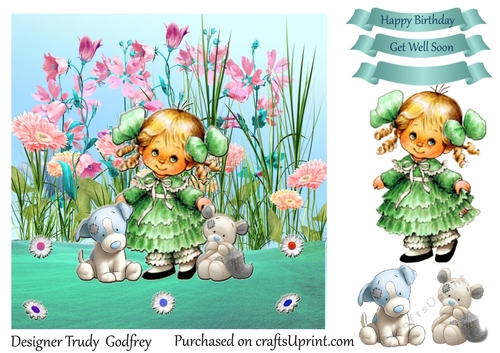 Little Girl Green