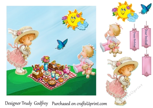 Little Girls Picnic