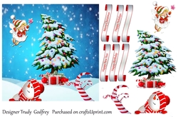 Red Snowman Christmas