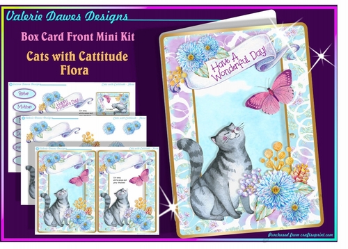 Cats With Cattitude Mini Kit - Flora