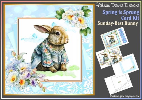 Spring Is Sprung - Sunday-Best Bunny