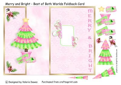 Merry & Bright - Best of Both Worlds Foldback Card
