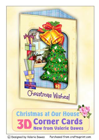 3D Corner Card Kit - Christmas at Our House