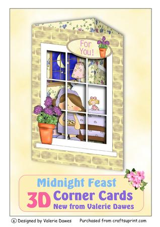3D Corner Card Kit - Midnight Feast