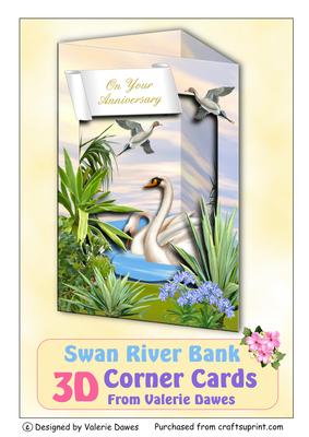 3D Corner Card Kit - Swan River Bank