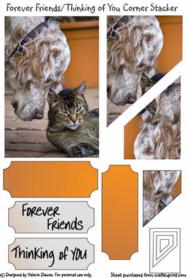 Forever Friends/thinking of You Corner Stacker