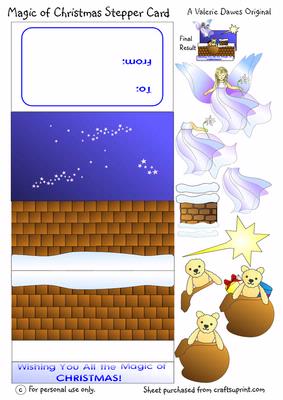 Magic of Christmas Stepper Card
