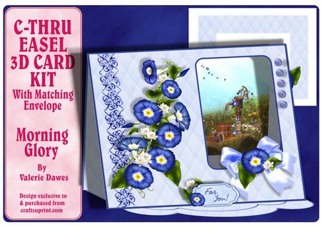 C-thru Easel 3D Card Kit - Morning Glory