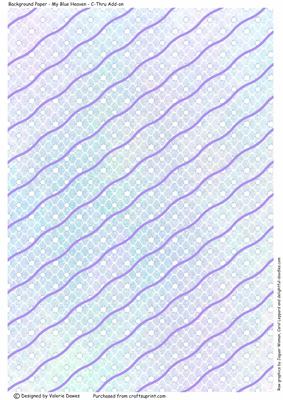 Background - My Blue Heaven - C-thru Add On