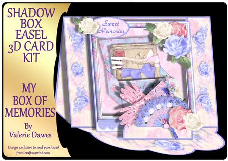 Shadow Box Easel Card Kits - My Box of Memories