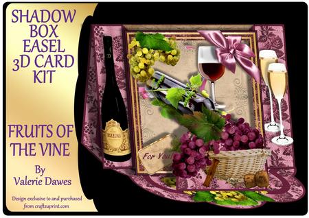 Shadow Box Easel Card Kits - Fruits of the Vine