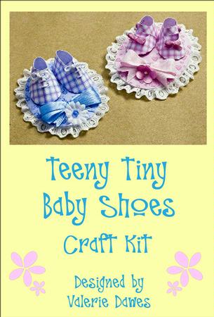 Teeny Tiny Baby Shoes Craft Kit