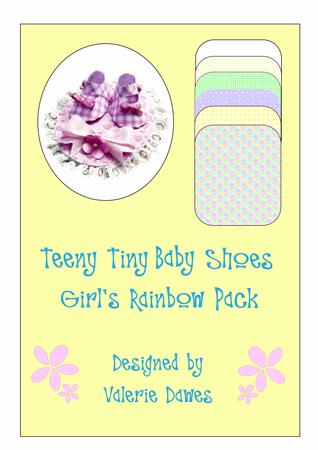 Teeny Tiny Baby Shoes Girl's Rainbow Pack