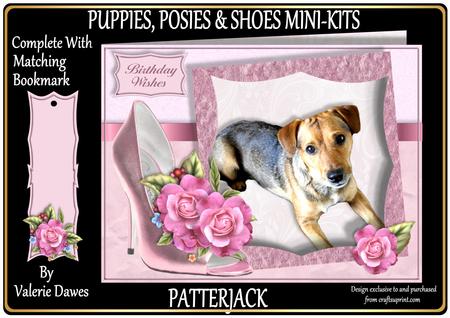Puppies, Posies & Shoes Mini-kit - Patterjack