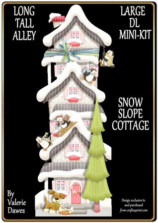 Long Tall Alley Large Dl Mini-kit - Snow Slope Cottage