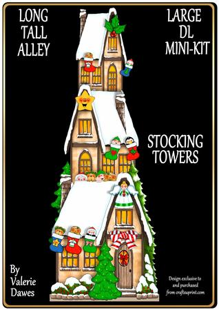 Long Tall Alley Large Dl Mini-kit - Stocking Towers