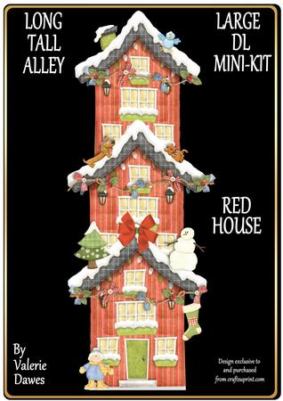 Long Tall Alley Large Dl Mini-kit - Red House