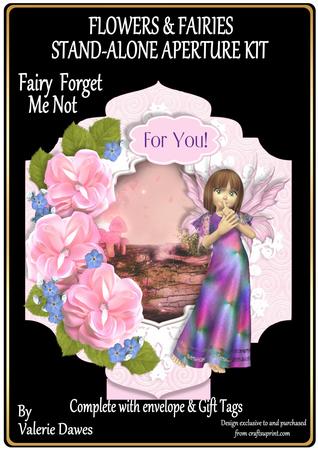 Stand-alone Flowers & Fairies Kit - Fairy Forget Me Not