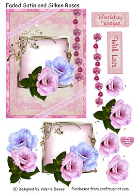 Faded Satin and Silken Roses