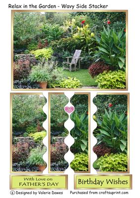 Relax in the Garden - Wavy Side Stacker