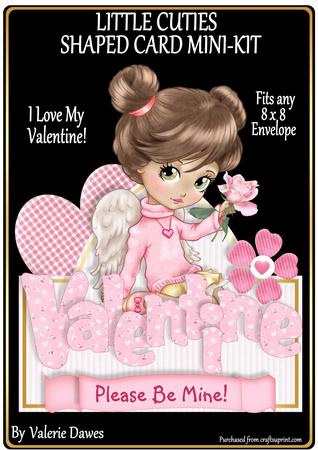 Little Cuties Shaped Mini-kit - I Love My Valentine!